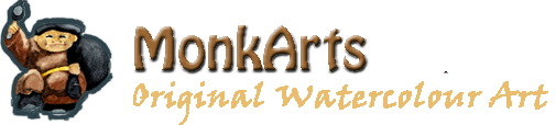 MonkArts Original Watercolours