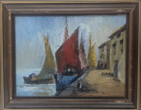 Show details for Harbour in Tangier Picture of Harbour in Tangier