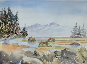 Show details for Distant Mountains Picture of Distant Mountains