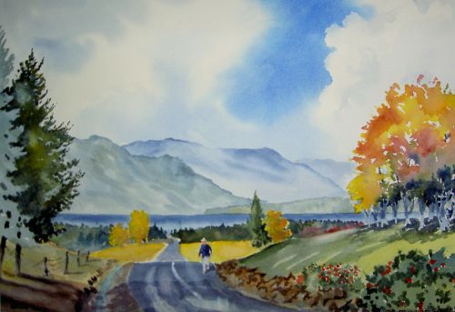 Picture of Distant Lake in the Thompson-Nicola